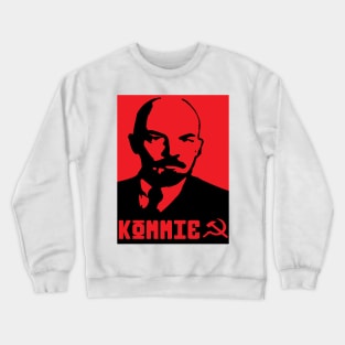 Red Lenin Crewneck Sweatshirt